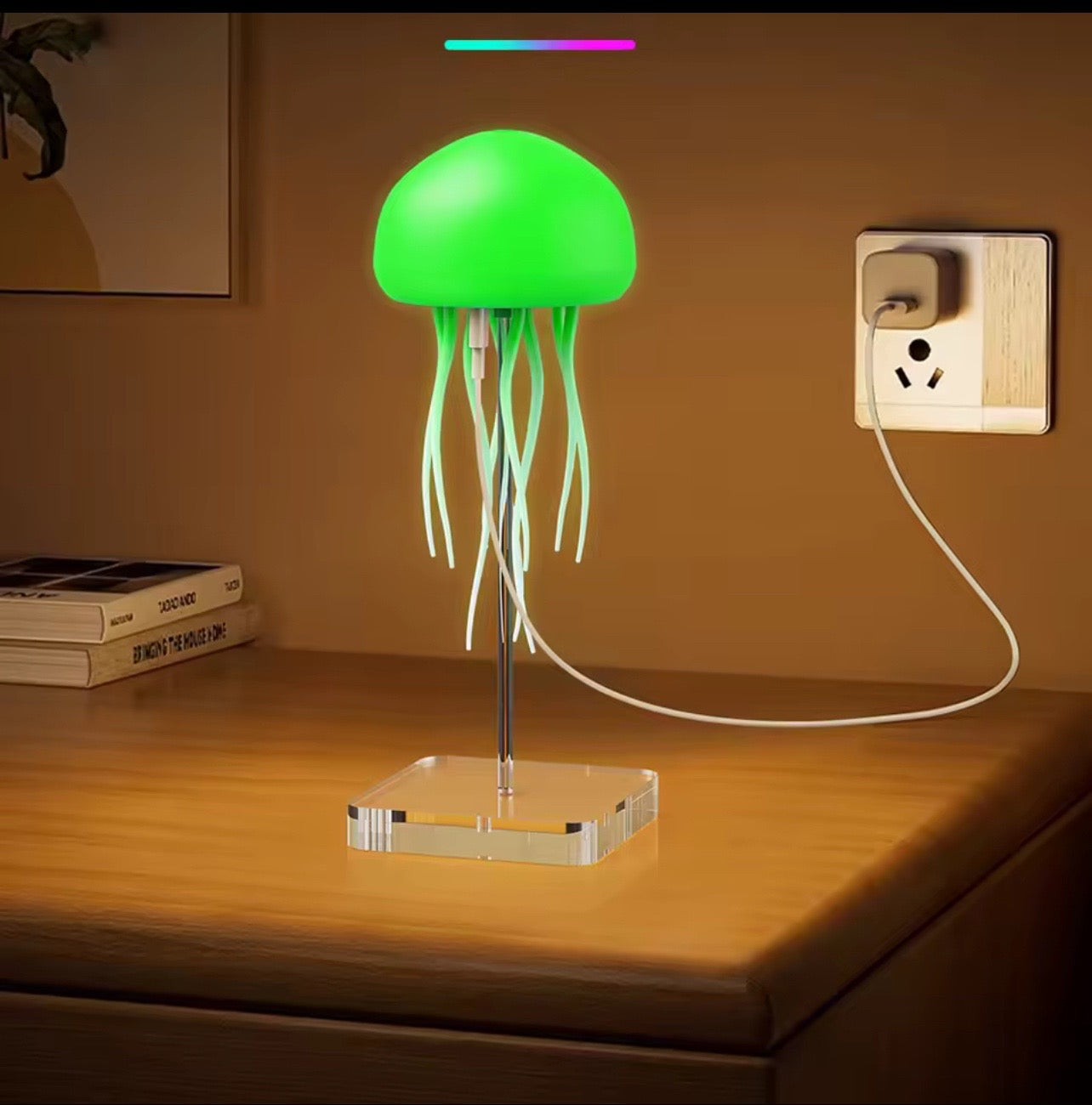 Floating Jellyfish Lamp – Relaxing Ambient LED Light