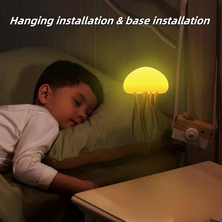 Floating Jellyfish Lamp – Relaxing Ambient LED Light